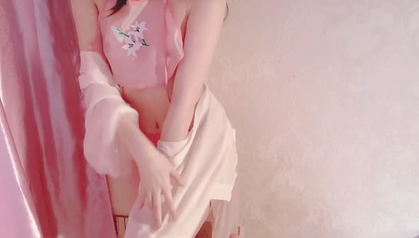 【性瘾小丫鬟】✅小晚酱✅饥渴求插_等待主人肉棒插进来_自慰高潮喷射