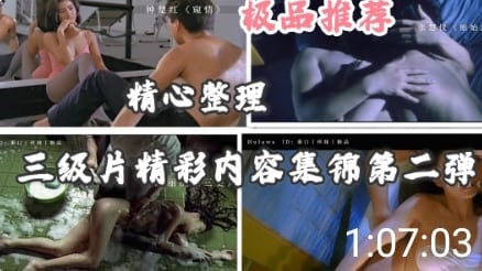 精心整理三级片精彩锦集