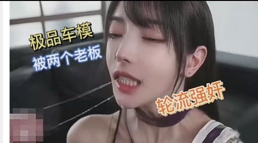 极品车模被两个老板轮流强奸